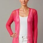 AURA | Cárdigan Fino Punto Mujer |  Chaqueta de Entretiempo