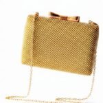 Bolso Aurea Dorado | Estilo Monedero de Gala | KNS Premium