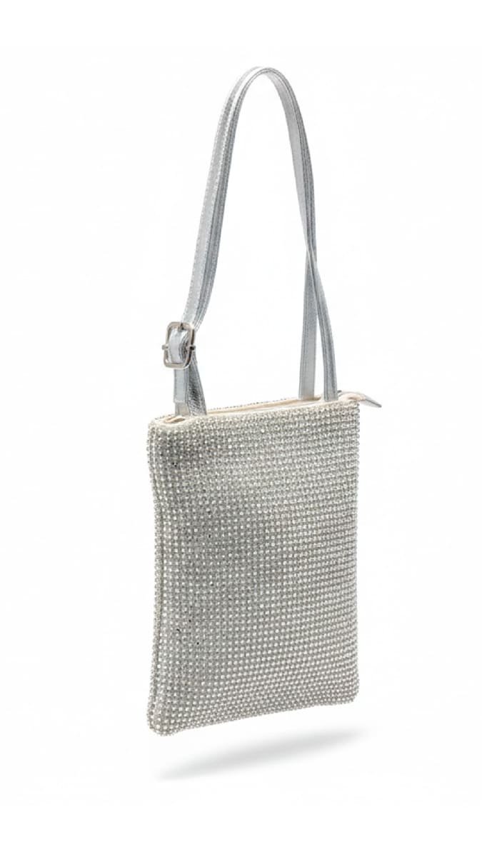 Bolso Vega | Bolso de Mano Metalizado | Estilo Monedero de Gala | KNS Bolso Vega | Bolso de Mano Metalizado | Estilo Monedero de Gala | KNS