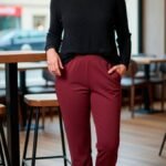 CONFORTE | Pantalón Elástico Mujer | Sin Cremallera | Máxima Comodidad - Red