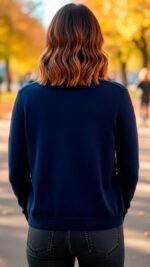 LEGADO | Cárdigan Algodón Mujer | Cuello V | Estilo Atemporal - Imagen 2