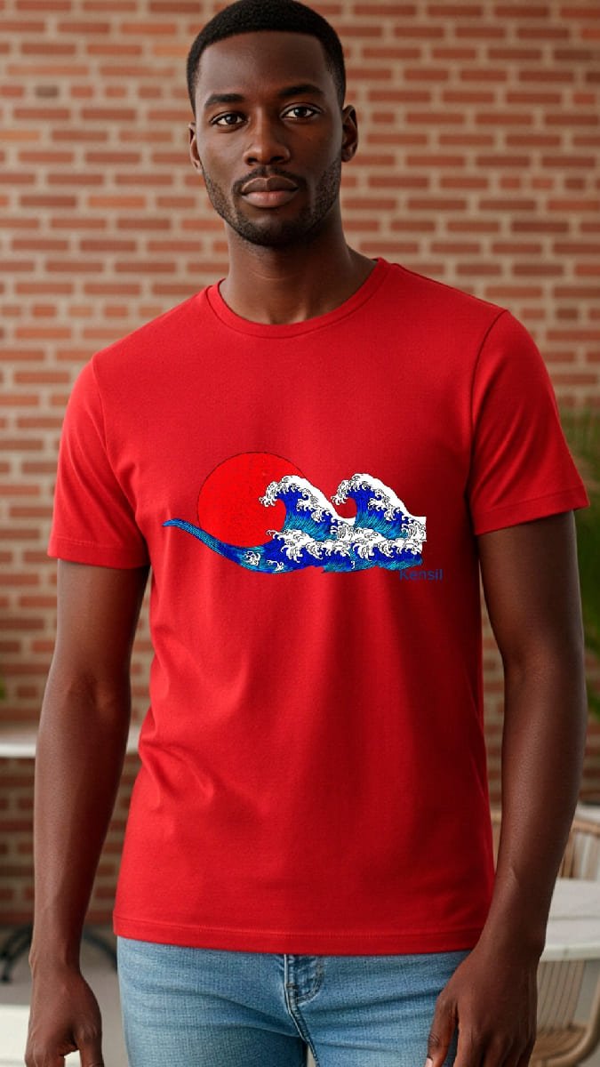 NAMI | Camiseta con Estampado Japonés | Calidad Premium | Moda Exclusiva KNS NAMI | Camiseta con Estampado Japonés | Calidad Premium | Moda Exclusiva KNS