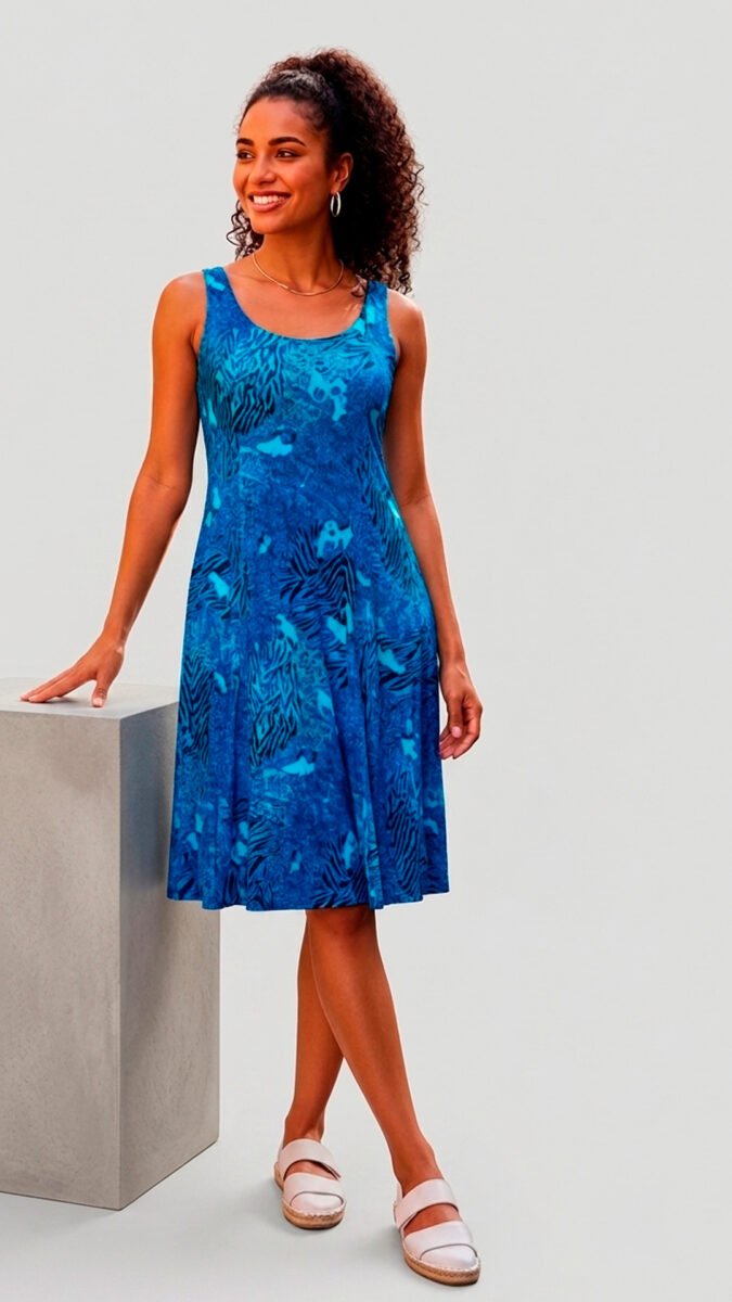 LAMBADA vestido midi